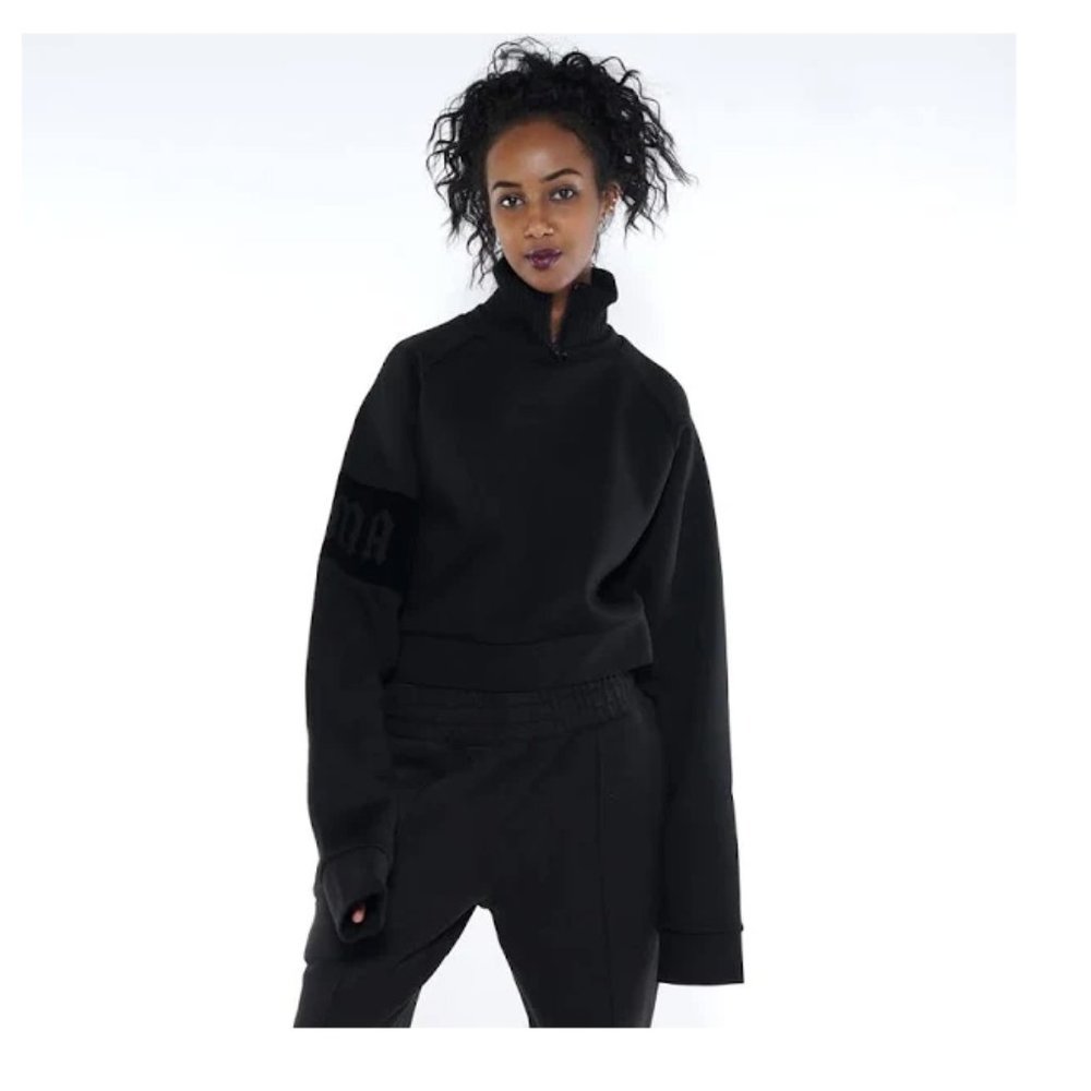 FENTY X PUMA Cropped Neck Zip Pullover